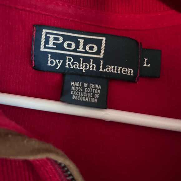 Men’s quarter zip up long sleeve shirt, thicker material - Picture 4 of 4